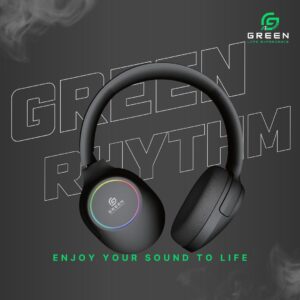 Green Rhythm Wireless Headphone - Image 3