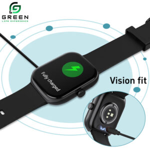 Green Vision Fit Smartwatch with 2.04” AMOLED Display - Image 2
