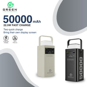 Green Turbo-50 50000mAh Powerbank with 22.5W Fast Charging - Image 8