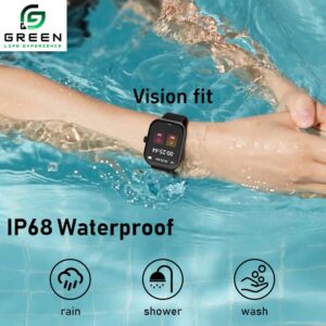 Green Vision Fit Smartwatch with 2.04” AMOLED Display - Image 3