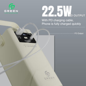 Green Turbo-50 50000mAh Powerbank with 22.5W Fast Charging - Image 10