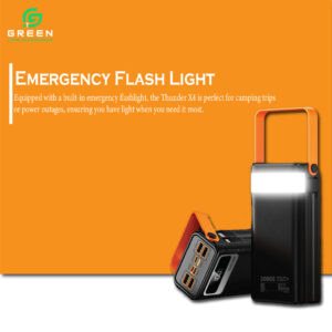 Green Thunder X4 30000mAh Powerbank - Image 8