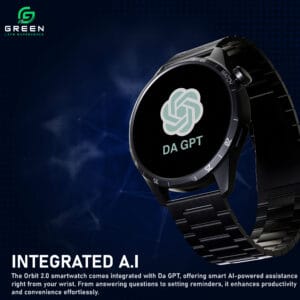 Green Orbit 2.0 AI Smartwatch - Image 9