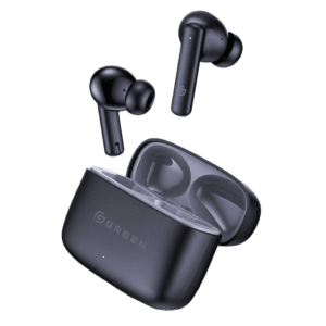 Green Leaf-161 True ENC Wireless Gaming Earbuds - Image 1