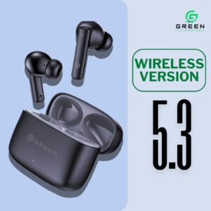 Green Leaf-161 True ENC Wireless Gaming Earbuds - Image 9