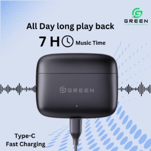 Green Leaf-161 True ENC Wireless Gaming Earbuds - Image 15