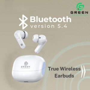 Green Airbeat-520 Dual Mic ENC Earbuds - Image 12