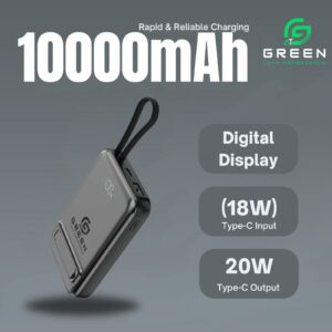 Green Mag Booster 10000mAh MagSafe Powerbank - Image 4