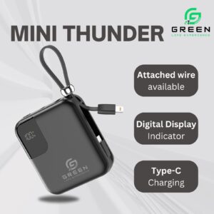 Green Mini Thunder Power Bank - Image 6
