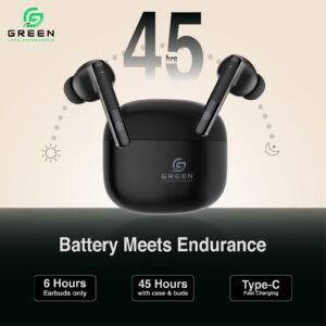 Green Buds Pro ANC (UP to 30 dB) Earbuds - Image 6