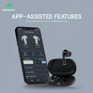 Green Buds Ultra ANC (UP to 32 dB) Earbuds - Image 8