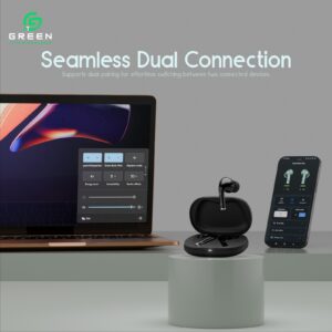 Green Buds Ultra ANC (UP to 32 dB) Earbuds - Image 10