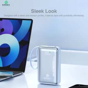 Green Turbo Mini 20000mAh Powerbank - Image 8