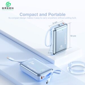 Green Turbo Mini 20000mAh Powerbank - Image 10