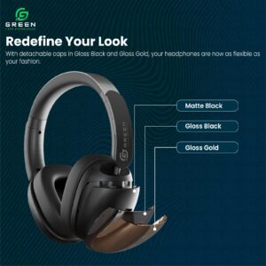 Green Symphony ANC Headphone with Hybrid ANC - Image 9