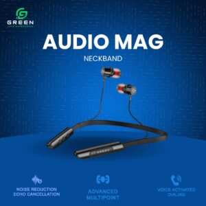 Green Audio Mag Neckband - Image 4