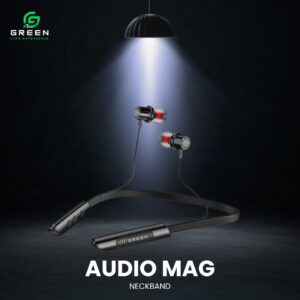 Green Audio Mag Neckband - Image 5