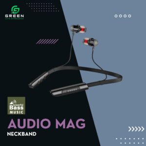 Green Audio Mag Neckband - Image 6