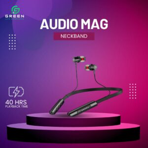 Green Audio Mag Neckband - Image 7