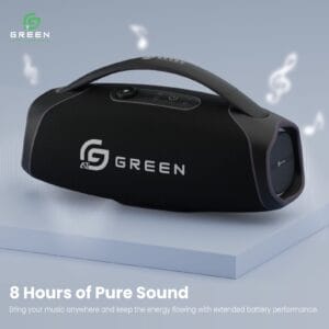 Green Bassbox Wireless Speaker - Image 4