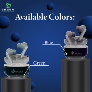 Green Airbeat 320 True ENC Wireless Earbuds - Image 7