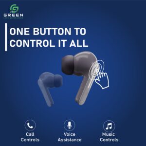 Green Airbeat 320 True ENC Wireless Earbuds - Image 10