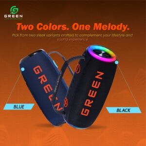 Green Melody-30 Portable Wireless Speaker - Image 6