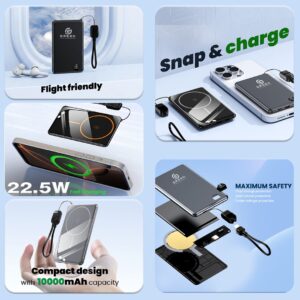 Green MagFlex Magnetic Powerbank - Image 7
