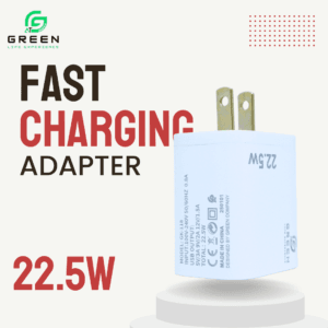 Green GK-118 22.5W QC3.0 Fast Charger Adapter with Auto ID LED Indicators - Image 4